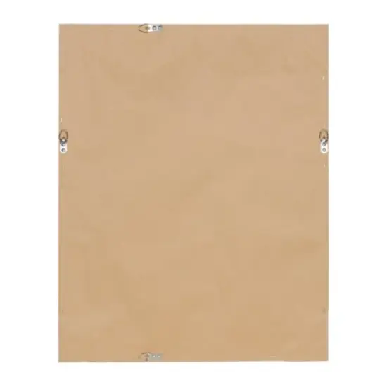 23" x 29" Macon Framed Linen Fabric Pinboard White - Kate and Laurel image {3}