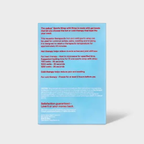 Hot + Cold Gel Bead Sports Wrap with Strap - up&up&trade; image {2}