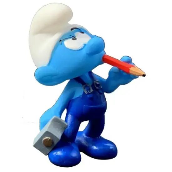 The Purple Cow The Smurfs Advent Calendar: Winter-Themed Tabletop Paper and Cardboard image {17}