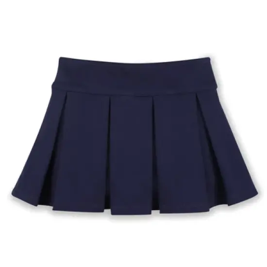 Hope & Henry Girls' Ponte Pleated Uniform Skort, Toddler image {4}