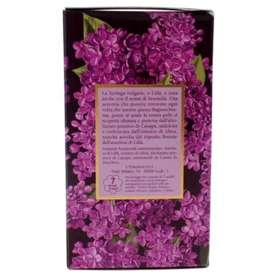 L'Erbolario Lilac Lilac Shower Gel - Body Wash - 10.01 oz image {5}