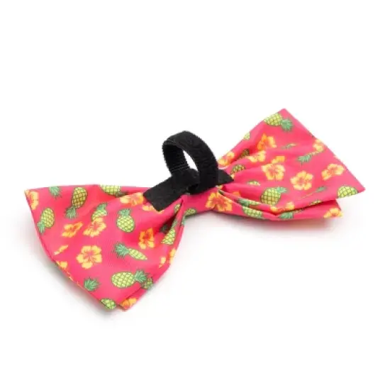 The Worthy Dog Pineapples Bow Tie Accessory image {1}
