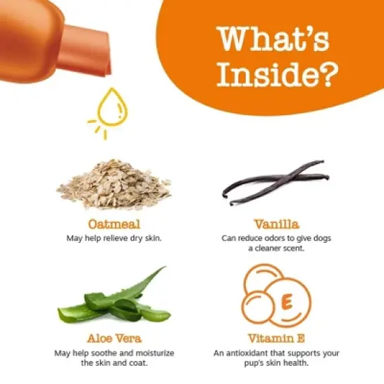 Zesty Paws Itch-Soother Vanilla Scented Dog Shampoo - 16 fl oz image {4}