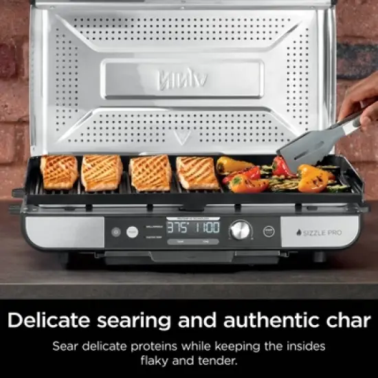 Ninja Sizzle Pro XL 20-Inch Indoor Griddle & Grill with ProTemp IQ - GX101 image {6}