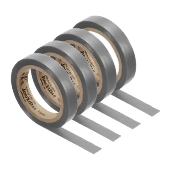 Unique Bargains PVC Thin Sticky Seal Tennis Badminton Racket Grip Finishing Tapes 26Ft 4 Pcs image {9}