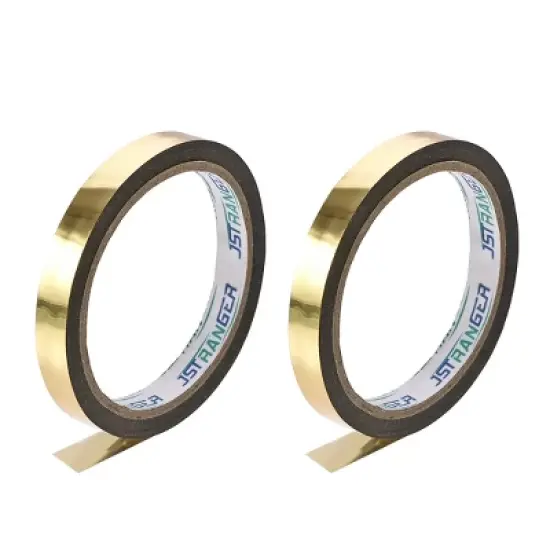 Unique Bargains Self-Adhesive Stem Wrapping Wedding Bouquet Floral Tape 2 Pcs image {6}