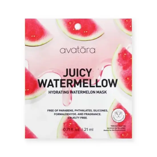 Avatara Watermellow Hydrating Mask - 0.71 fl oz image {4}