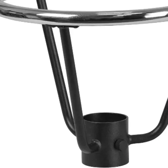 Flash Furniture Bar Height Table Base Foot Ring with 3.25'' Column Ring - 16'' Diameter image {2}