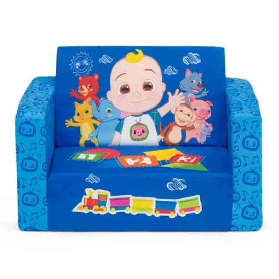 Delta Children Kids' CoComelon Cozee 2-in-1 Convertible Flip-Out Chair image {7}