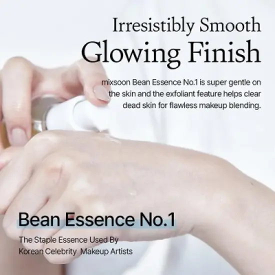 Mixsoon Bean Essence Serum | Exfoliating, Pore Treatment, Mix Soon | Fermented bean, barley, pomegranate, and Korean pear (1.69 oz) image {3}