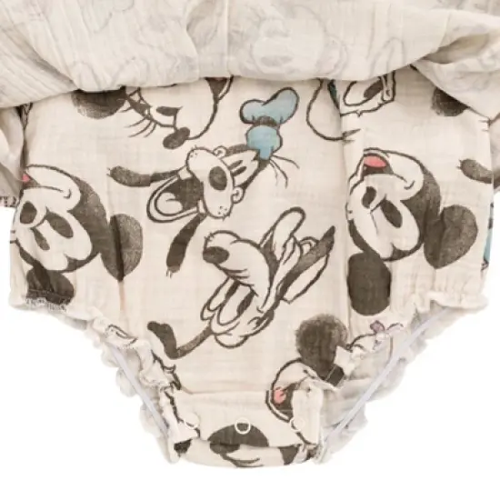 Disney Winnie the Pooh Mickey Mouse Goofy Donald Duck Pluto Baby Girls Romper Newborn to Toddler image {4}