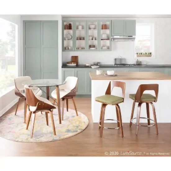 34" Trilogy Round Dining Table - LumiSource image {12}