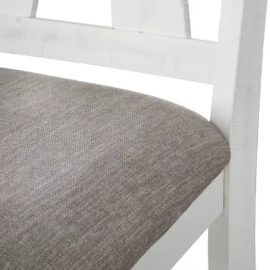 7pc Miller Rectangular Dining Set White - Lifestorey image {10}