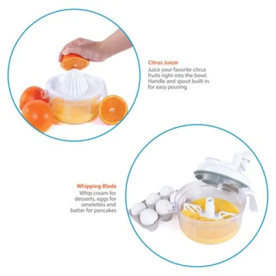 Ultra Chef Express 7 in 1 Food Chopper - As Seen on TV Manual Food Processor image {4}