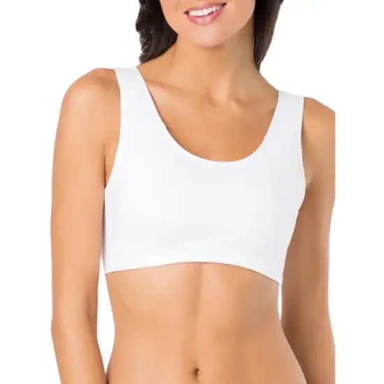 Fruit of the Loom Women's Tank Style Cotton Sports Bra  image {2}