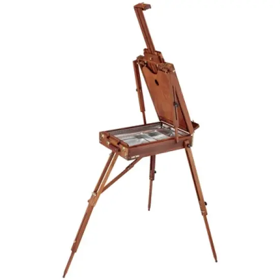 Creative Mark Safari Deluxe French Easel Walnut Stain image {2}