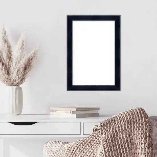 Amanti Art Madison Black Framed Dry Erase Magnetic Board image {7}