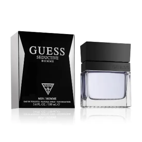 Guess Seductive Homme Men's Perfume, Eau De Toilette EDT Spray, 3.4 Fl. Oz Perfume for Men image {1}