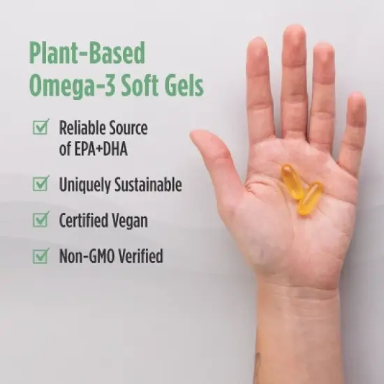 Nordic Naturals Ultimate Omega Plant Capsules - Based - Unflavored - 60ct image {7}