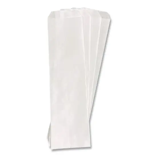 Bagcraft Silverware Bags, 2.25" x 10" x 10", Translucent White, 2,000/Carton image {2}
