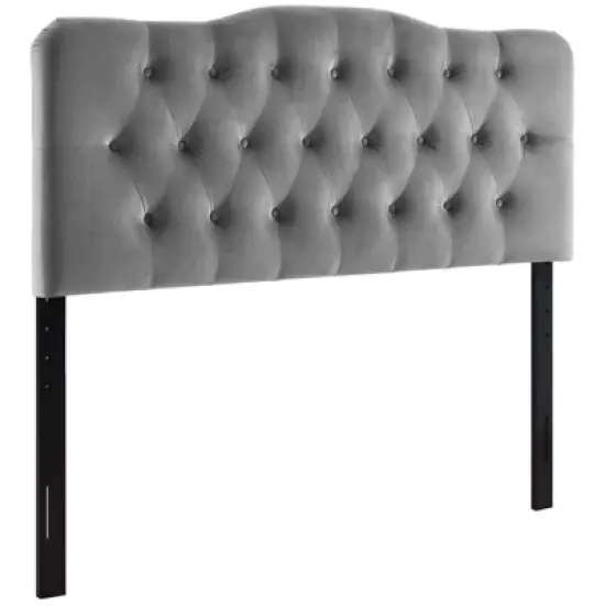 Annabel Queen Diamond Tufted Performance Velvet Headboard - Modway image {5}