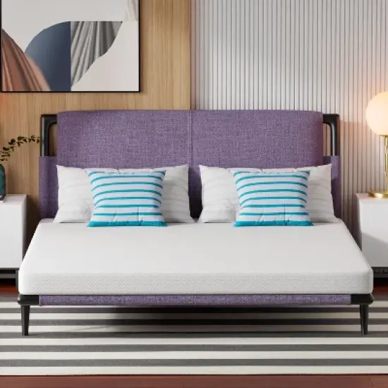 BestMassage 5 Inch Mattress Gel Memory Foam Mattress Medium Firmness Mattresses for Cool Sleep & Pressure Relief CertiPUR-US Certified image {7}