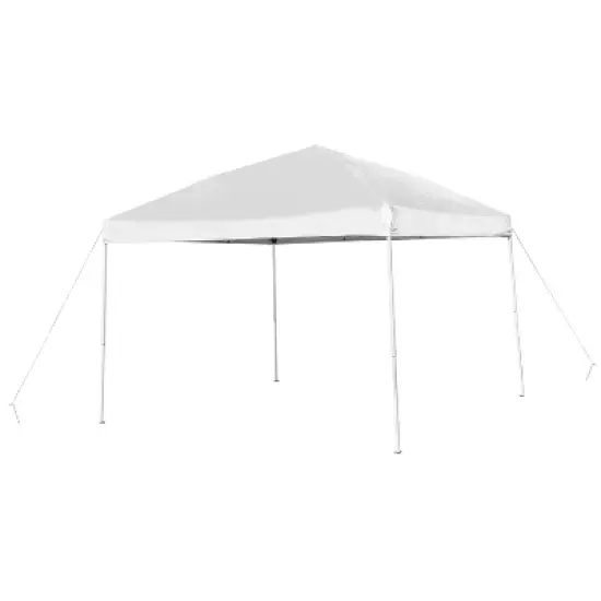 Emma and Oliver 8'x8'  Weather Resistant, UV Coated Pop Up Canopy Tent with Reinforced Corners, Height Adjustable Frame and Carry Bag image {10}