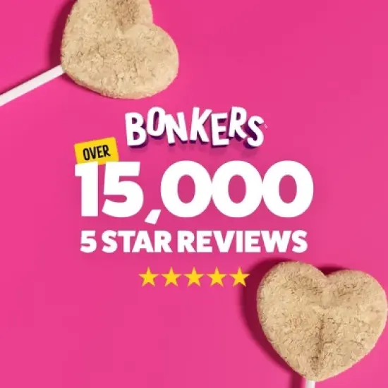 Bonkers Purrpops Chicky Licks Chicken Flavor Lollipop Freeze-Dried Cat Treats - 0.2oz/4ct image {3}