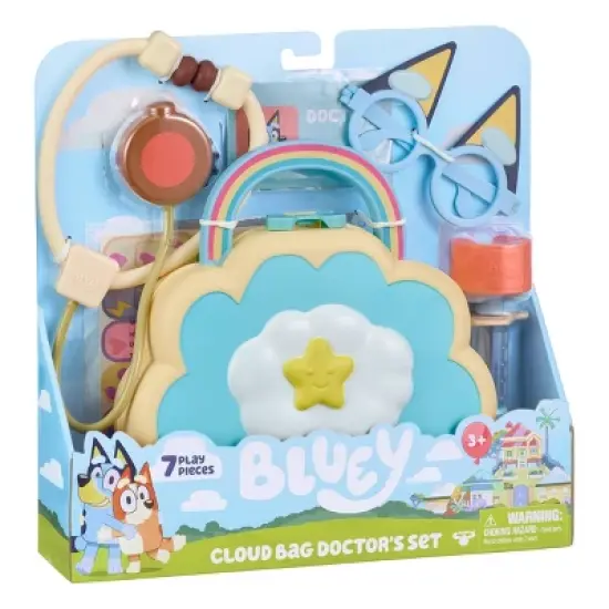 Bluey Cloud Bag Doctor's Set image {6}