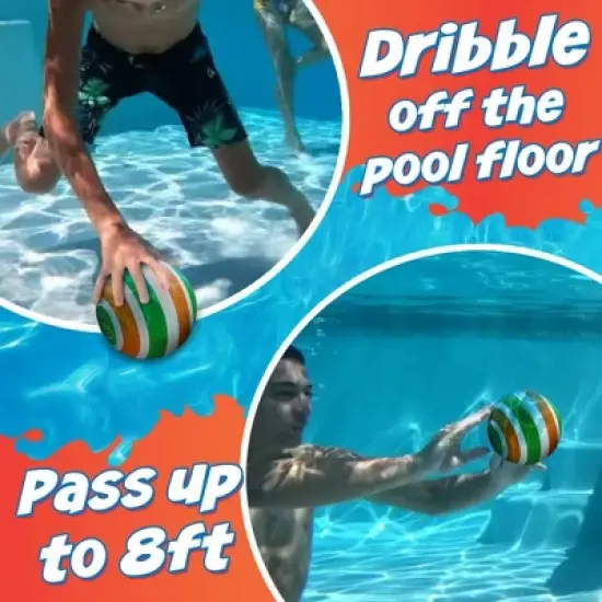 Activ Life The Ultimate Pool Ball - Fill It with Water to Play Underwater Games! Best Pool Toys for Kids image {2}