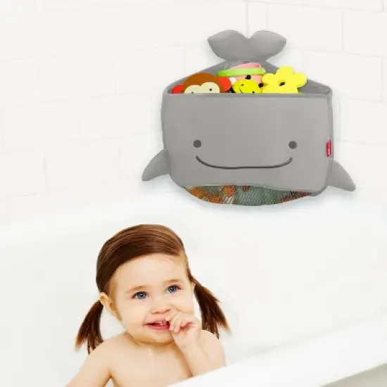 Skip Hop Moby Corner Bath Organizer - Gray image {2}