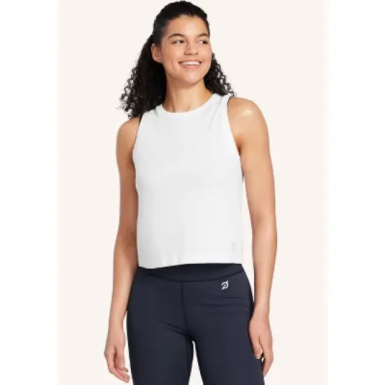 Peloton Women's Seamless Muscle Tank, White image {7}
