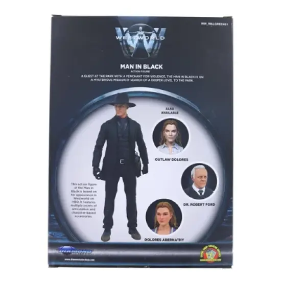Diamond Select Westworld Man in Black 7 Inch Action Figure image {1}