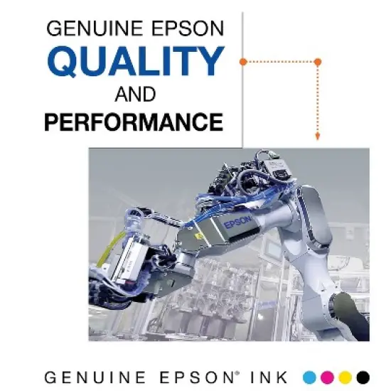 Epson 822 CMYK Multipack Ink Cartridges: Standard Yield Printer Ink Combo Pack image {2}