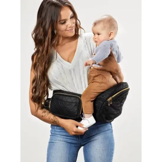 Tushbaby Vegan Leather Baby Carrier image {13}