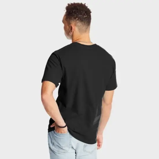 Hanes Beefy-T Men's T-Shirt, Value 2-Pack (Big & Tall Available) image {2}