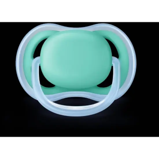 Philips Avent Ultra Air Pacifier 0-6m - Blue/Green - 4pk image {2}