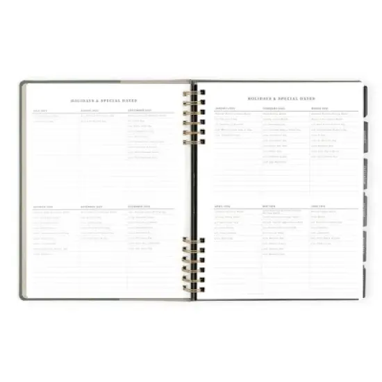 Altitude 8.5"x11" 2025-2026 Weekly/Monthly Planner Dark Sage and Warm Gray, Teacher Supplies image {6}