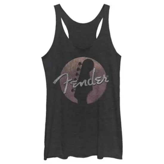 Women's Fender Circle Logo Racerback Tank Top image {3}