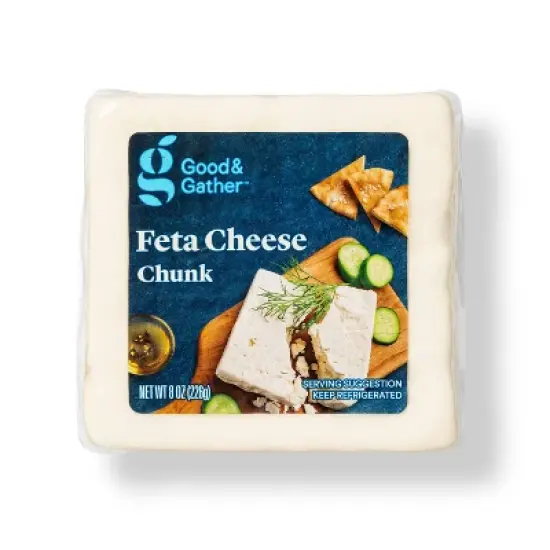 Feta Cheese Chunk - 8oz - Good & Gather&trade; image {3}