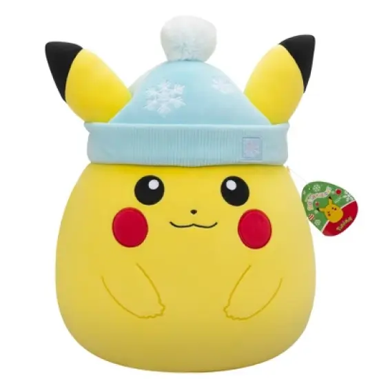 Squishmallows Pikachu Holiday 14" Plush image {1}
