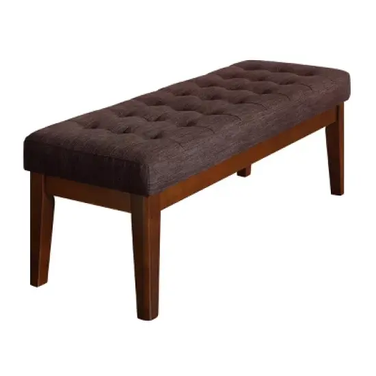 Claire Tufted Upholstered Bench - Adore Decor image {1}