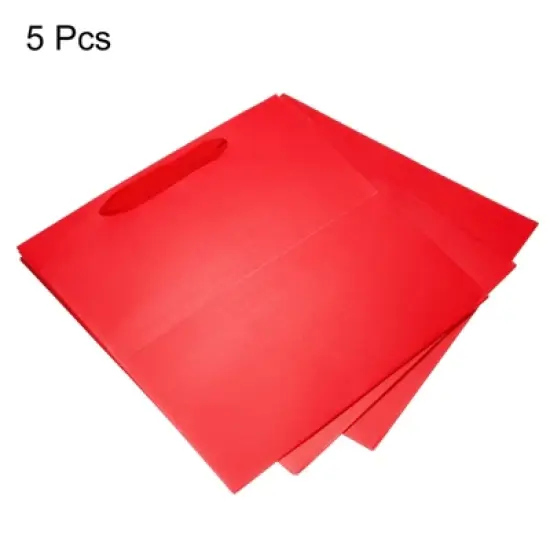 Unique Bargains Paper Gift Bag with Handle Storage Bag image {2}