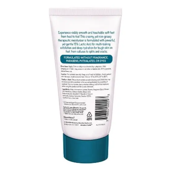 AmLactin Foot Repair Foot Cream Therapy AHA Cream - Unscented - 3oz image {1}