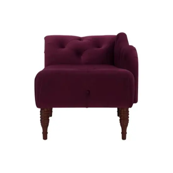 Jennifer Taylor Home Samuel Tufted Roll Arm Chaise Lounge image {1}