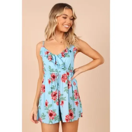 Petal and Pup Womens Cassatt Romper image {10}