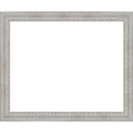 Amanti Art Rustic White Wash Framed Dry Erase Magnetic Board image {15}