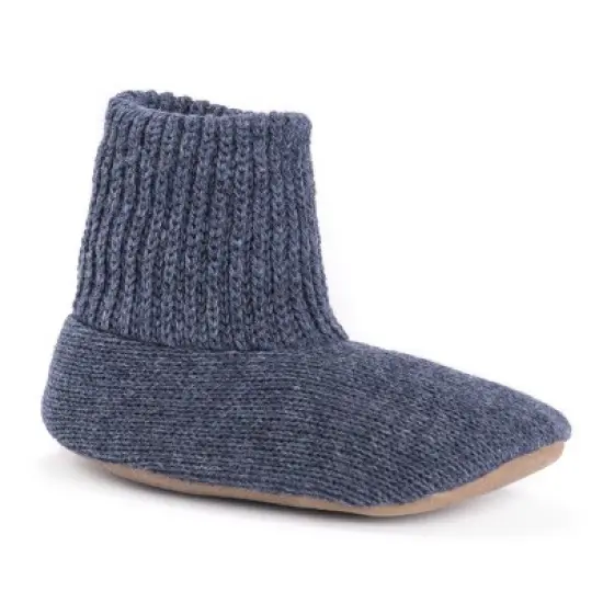MUK LUKS Men's Morty Ragg Wool Slipper Sock image {8}