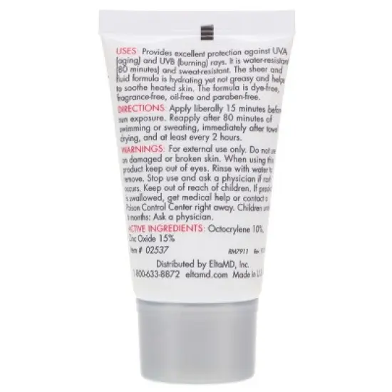 Elta MD UV Sheer Broad Spectrum SPF 50+ 1 oz image {3}