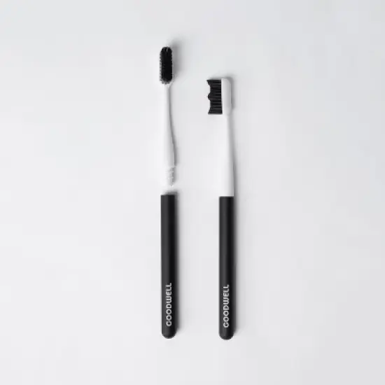 Goodwell Sustainable Toothbrush with Bioplastic Replacement Brush image {1}